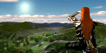 Gelu looking out over AvLee (A Thief in the Night  epilogue)