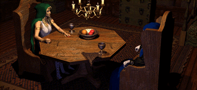 Gem meets with a disguised Sandro (After the Amulet  prologue)