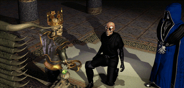 The king of Deyja lauds Finneas and Sandro on their accomplishments (Duke Alarice  epilogue)