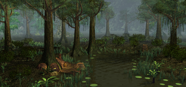 Town background
