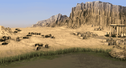 Town under construction