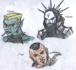 Heroes: Hannah, Ixia --- Gort