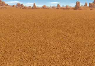 Wasteland  Default wasteland battlefield.