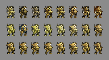 Juggernaut design evolution (models by Dmitriy Gravchenko)