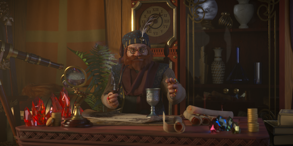 Bertram (art by Quick-Sighted Dog, Dmitriy Gravchenko, and SoVa)