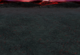 Lava Default lava battlefield.