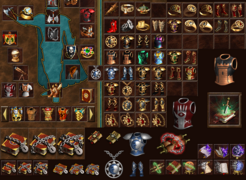 Early Interference artifacts and icons