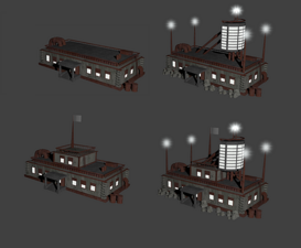 Post (Shield Bearer and Pavise Bearer dwelling) by Witchking