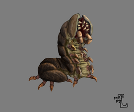 Sandworm early concept (art by nosferatu)