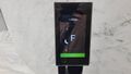 PORT 1.2 pedestal touch screen, showing Car F for the Refugee floor.