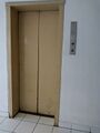 Another derelict 1970s Otis elevator in Gatot Subroto Navy Hospital, Jakarta.