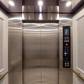 Car interior of a Sigma elevator with touch sensitive car station.