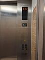 Mitsubishi GPX elevator car station.