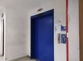 1980s Schindler service elevator in the Gramedia Matraman bookstore, Jakarta. This elevator has since been modernized by another company.