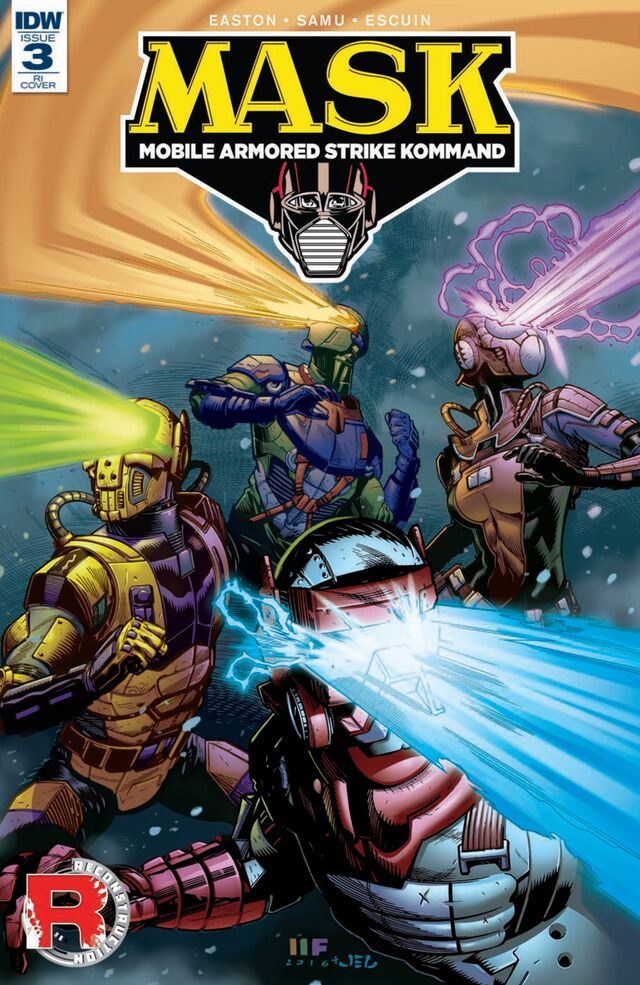 M.A.S.K. issue 3 - IDW Hasbro Wiki