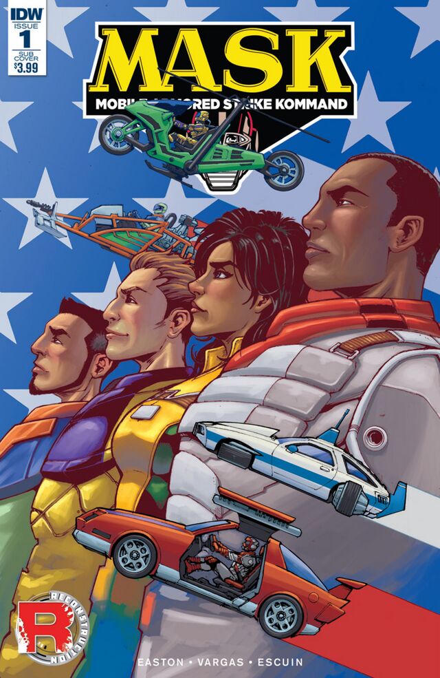 M.A.S.K. issue 1 - IDW Hasbro Wiki