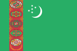 Flag of Turkmenistan.svg