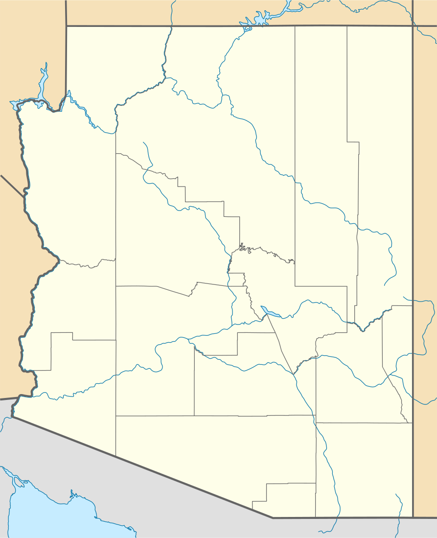 Navajo Nation of Arizona is located in Arizona