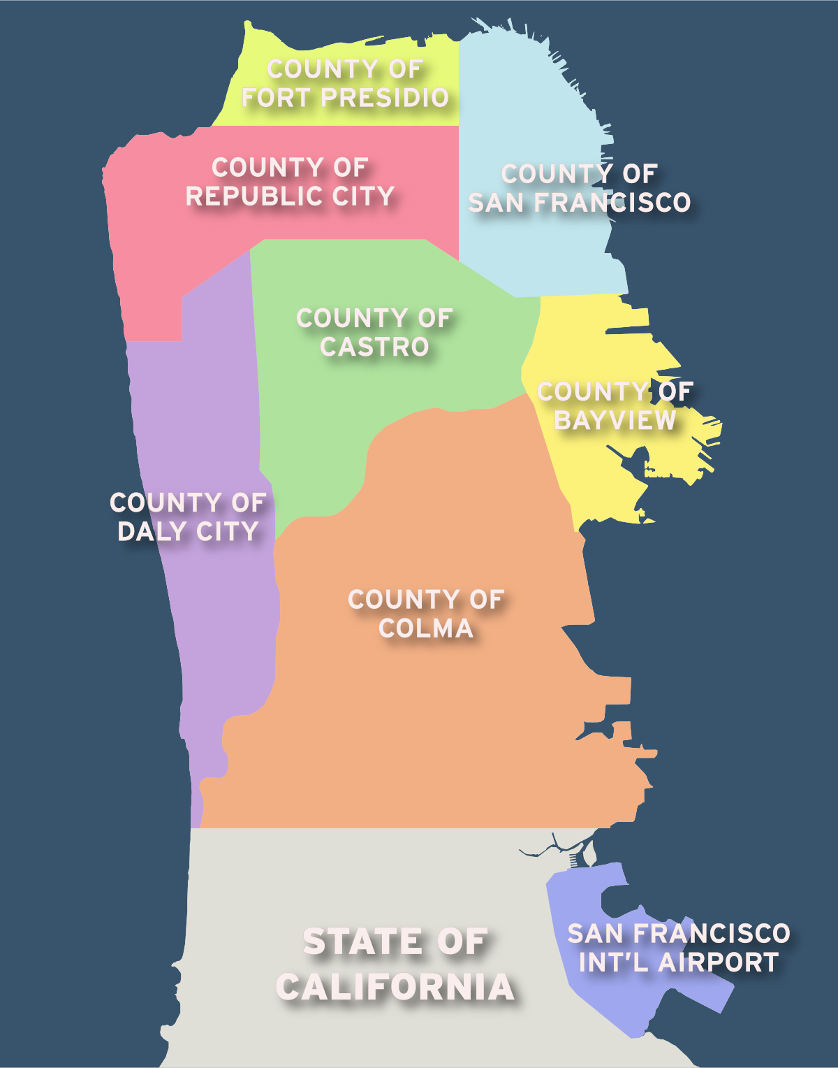 File:US-FCT map-Counties of the FCT.svg - The Galactic Republic
