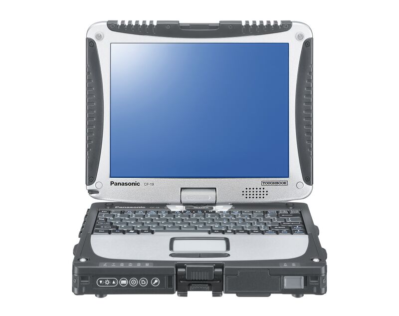 Panasonic CF-19 ノートPC シルバー Panasonic Toughbook CF-19 - Tough Outlet