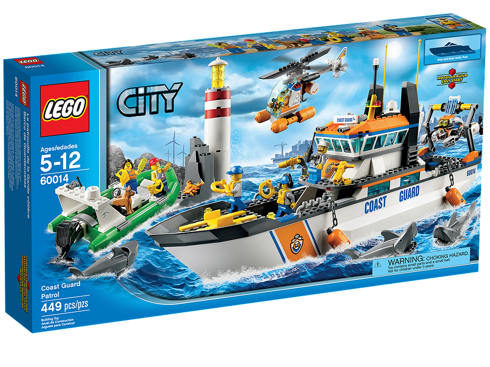 crash host Enrichment 60014 Coast Guard Patrol - Brickipedia, the LEGO Wiki