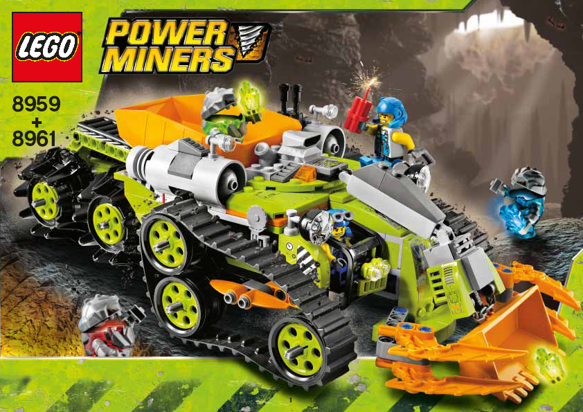 Lego power best sale miners crystal sweeper