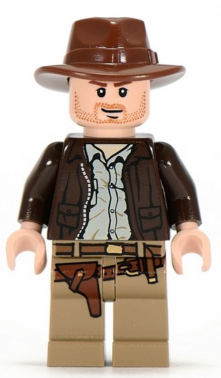 1x Lego ® Head Ugha Warrior Warrior 362 BCPB 0287 NEW Indiana Jones Dark Orange 
