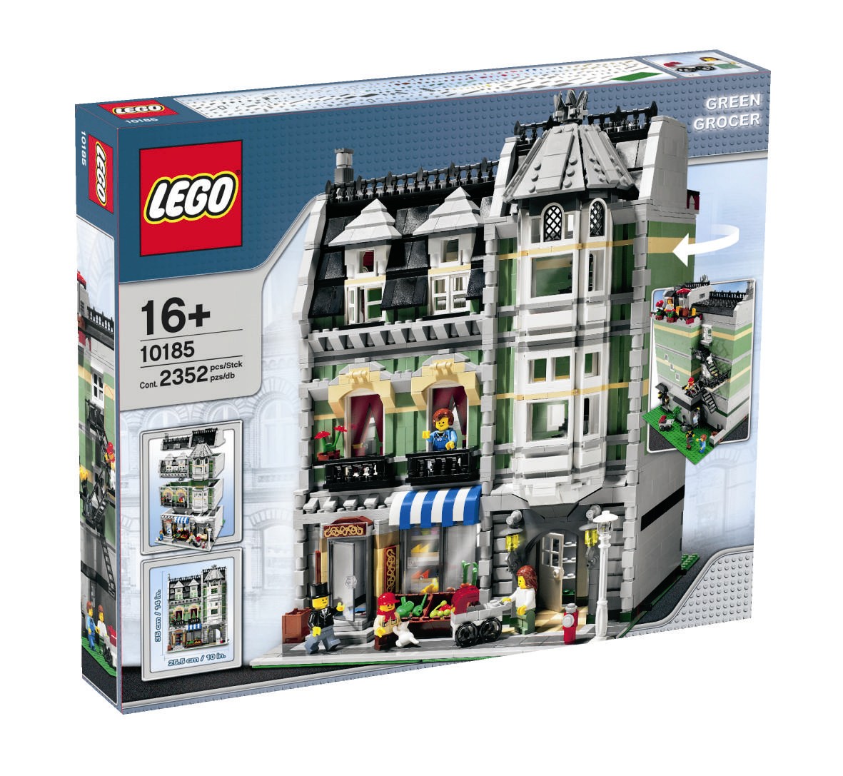 Brick Loot LED Lighting Kit for Your Lego Green Grocer Set 10185 Note: The Model is NOT Included 