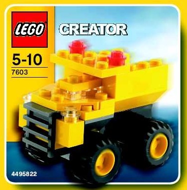 lego mini dump truck