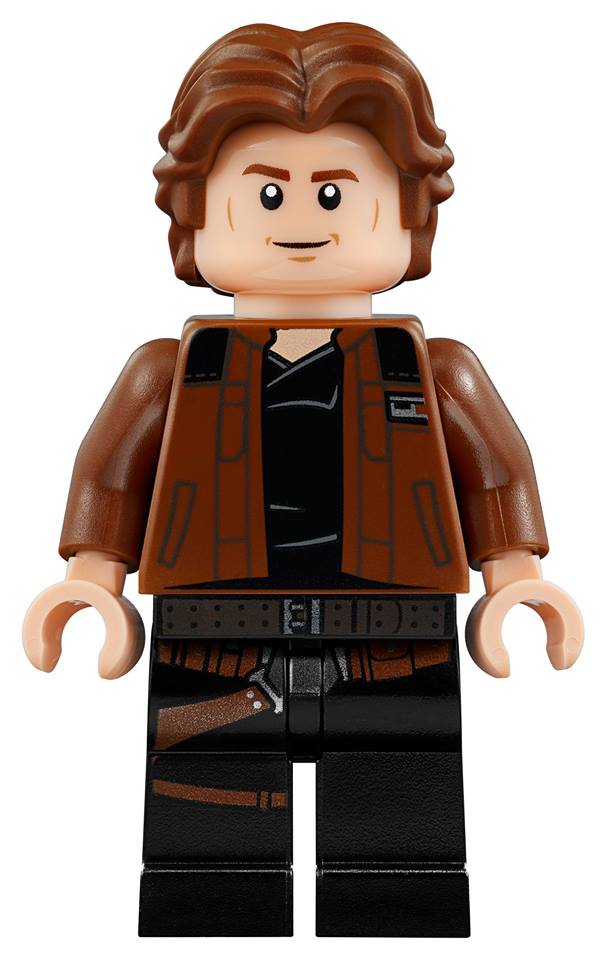from set 75094 Star Wars NEW sw644 Lego Han Solo Minifigure Endor 