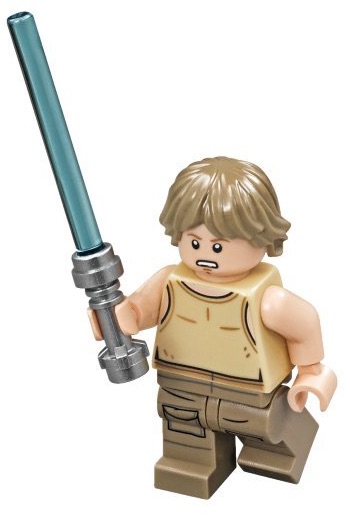 Lego Star Wars Luke Skywalker Minifigure 7104 7201 
