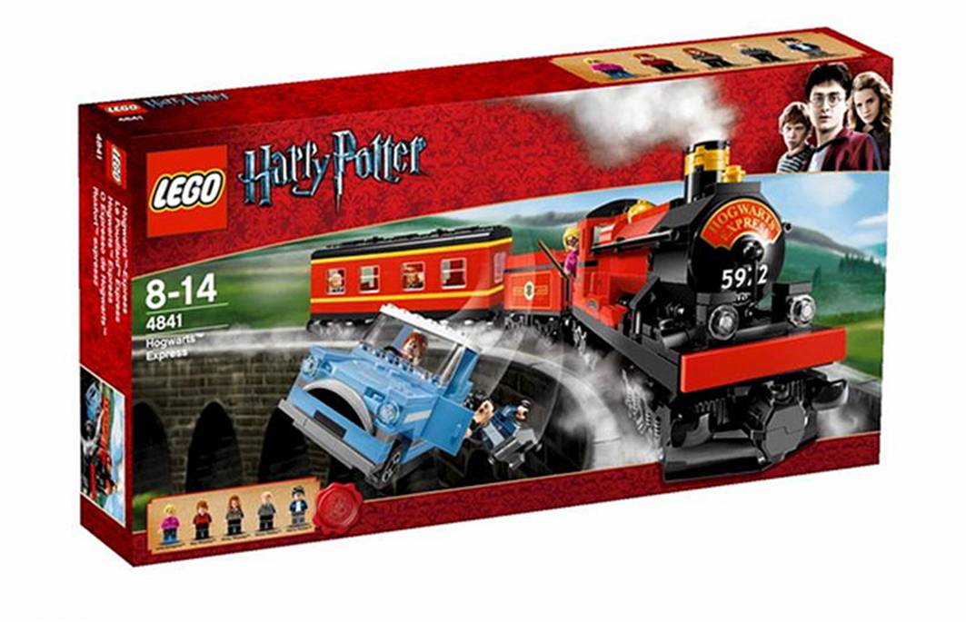 Lego Harry Potter #1 & 2 COMPLETE SET FOR HOGWARTS EXPRESS TRAIN 4708/4758/10132 