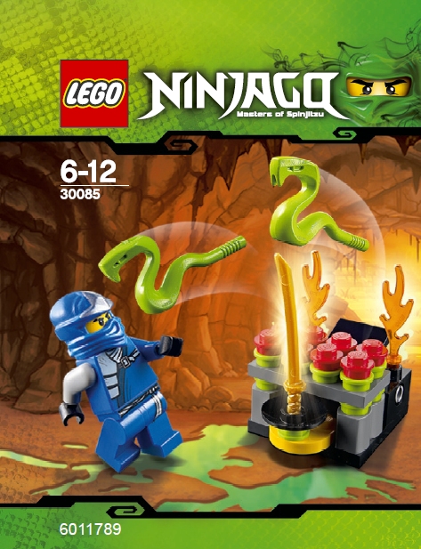 Lego Ninjago polybag 30085 Jumping Snakes Jay ZX mini figure NEW SEALED 2012 