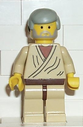 Lego Star Wars - Obi-Wan/Ben Kenobi Minifigure similar to 