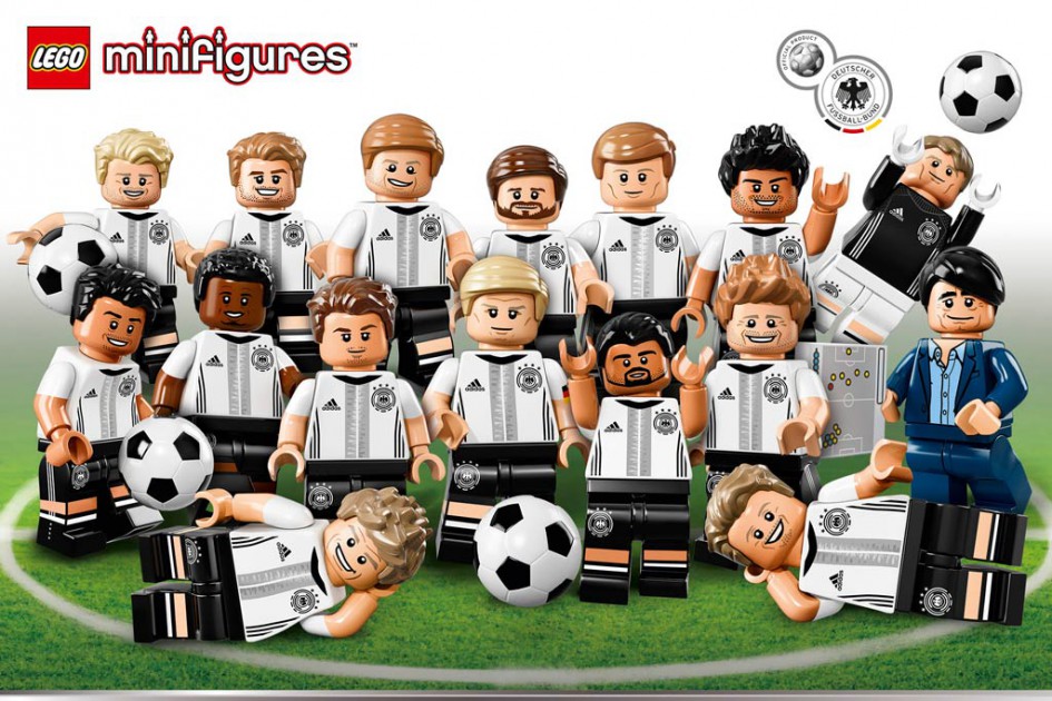 Lego 71014 Minifigur DFB Die Mannschaft Khedira 6 