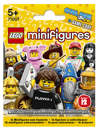 LEGO MINIFIGURES SERIES 12 71007 Rock Star Unused Code 
