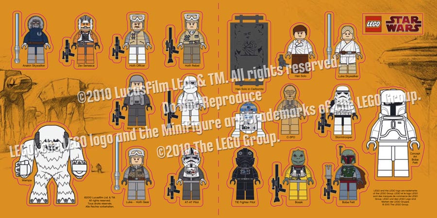 May the Fourth Star Wars Sticker Sheet 2010 - Brickipedia, the LEGO Wiki