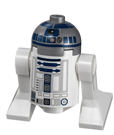 LEGO® Star Wars R2-D2 Minifigure Astromech droid 10144 7669 R2D2 original 