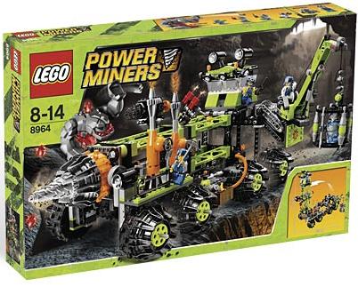 マジックマウンテン　ビーコン Lego Power Miners 8964 Titanium Command Rig review - YouTube