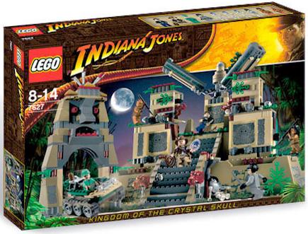 NEW Lego CRYSTAL SKULL Indiana Jones Minifig Head Brain Display 7196 7627 7628 