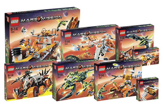 K7699 Complete Mars Mission Collection - Brickipedia, the LEGO Wiki