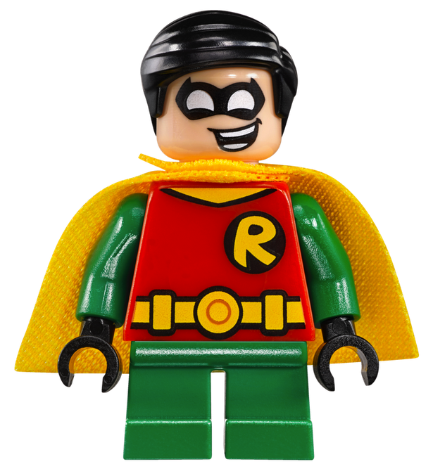 2 LEGO Super Heroes DC Batman Robin Minifigures 10937 6857 lot new minifig 