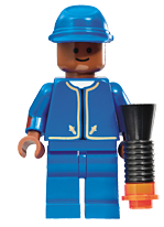 LEGO personnage Bespin Security Guard DE STAR WARS set 6209-minifigur 