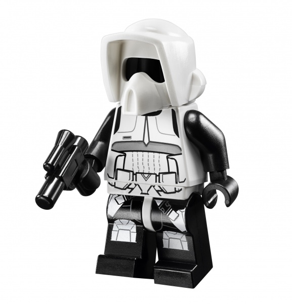 3342 7139 7128 Personnage LEGO STAR WARS Minifig Imperial Scout Trooper x52 