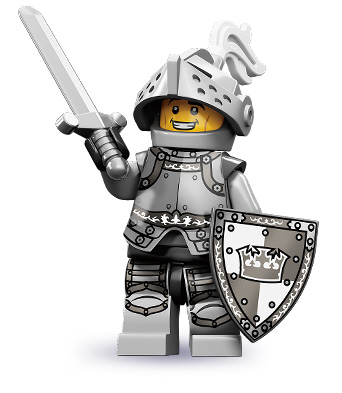 CREATE THE WORLD TRADING CARD GIFT NEW LEGO #082 HEROIC KNIGHT BESTPRICE 
