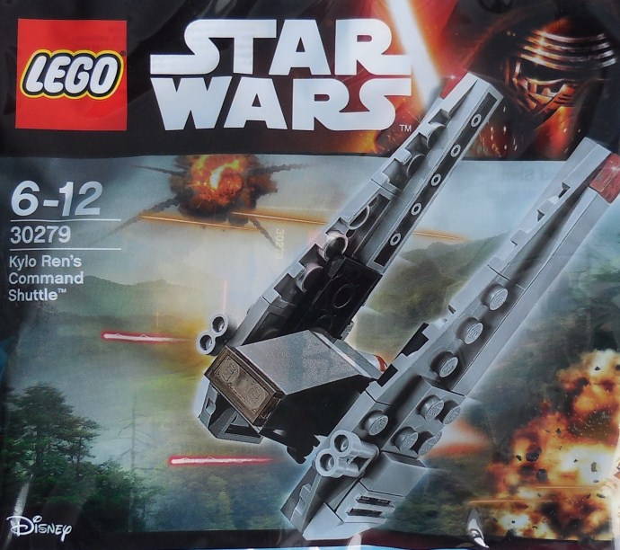Lego Star Wars Kylo Rens Shuttle Poly Bag Party Bag 30380 Set 