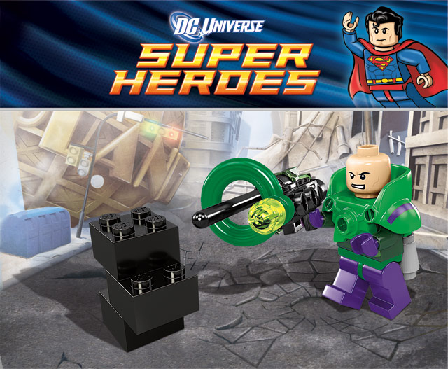 LEGO Minifigure Figurine Super Heroes Batman SH222 Lex Luthor NEUF NEW