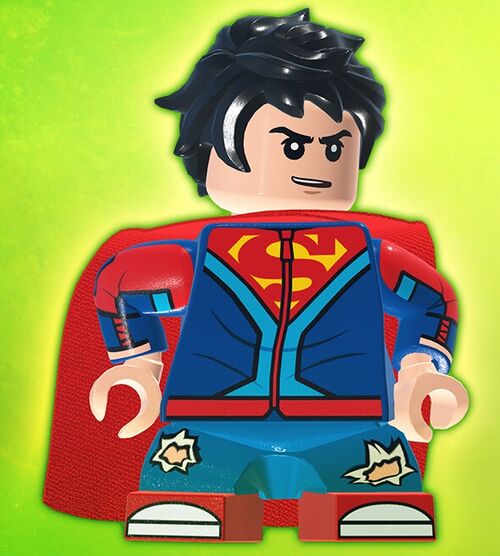 superboy lego minifigure