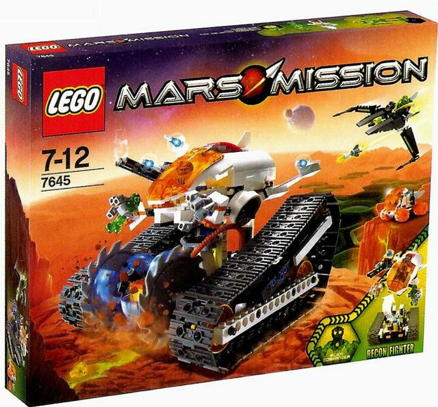 Mire  LEGO Set 7645-1 MT-61 Crystal Reaper (2008 Space > Mars Mission