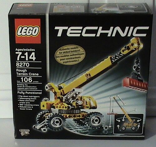 8270 Rough Terrain Crane - Brickipedia, the LEGO Wiki